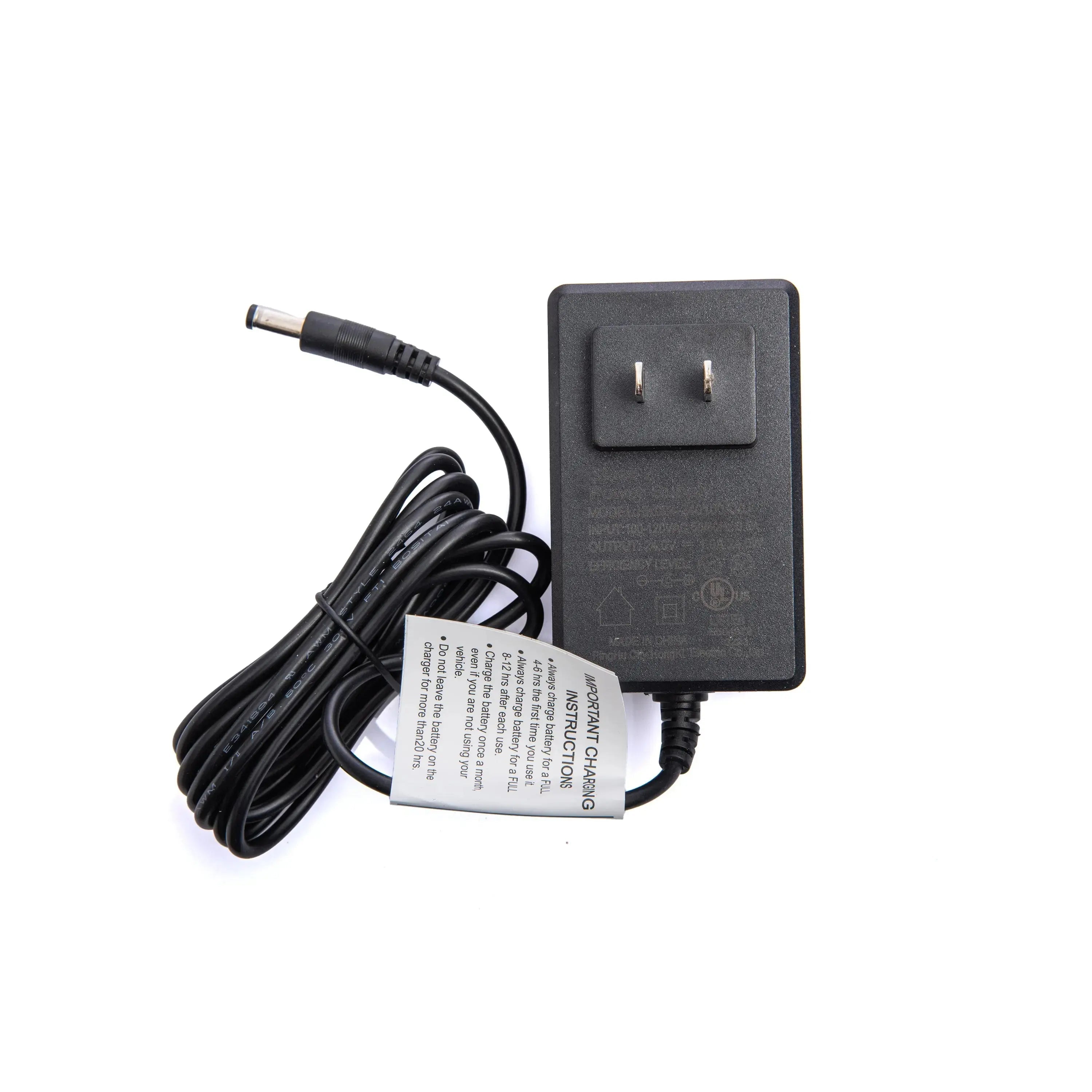 24V 800mA Wall Charger for Ride-ons