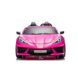 2026 24V Chevrolet Corvette C8 2 Seater Kids Ride On Car with Remote Control
