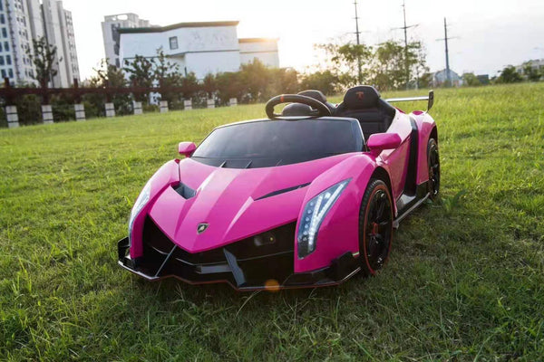 2026 24V 4x4 Lamborghini Veneno 2 Seater Kids Ride On Car with Remote Control