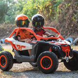 2026 2x24V Can Am Maverick 4X4 style 2 Seater Kids Ride On Car with Remote Control