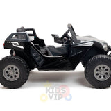  Black 24V/4X4 Dune Buggy Ride On UTV, Rubber Wheels and RC