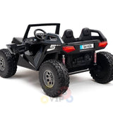  Black 24V/4X4 Dune Buggy Ride On UTV, Rubber Wheels and RC