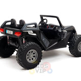  Black 24V/4X4 Dune Buggy Ride On UTV, Rubber Wheels and RC