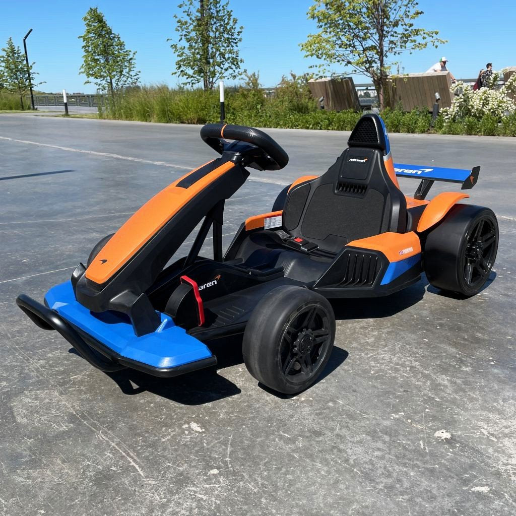 Orange 24V Official Complete Edition McLaren Super Drifting Go-Kart