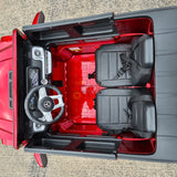 Red 24V/4x4 Mercedes Benz G63 style 2 Seater Ride On Car with RC