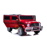 Red 24V/4x4 Mercedes Benz G63 style 2 Seater Ride On Car with RC