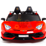 Red 24V Lamborghini SVJ Ultimate Drifting Car