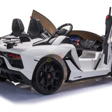 White 24V Lamborghini SVJ Ultimate Drifting Car