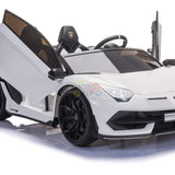 White 24V Lamborghini SVJ Ultimate Drifting Car
