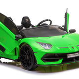 Green 24V Lamborghini SVJ Ultimate Drifting Car