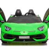 Green 24V Lamborghini SVJ Ultimate Drifting Car