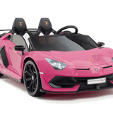 Pink 24V Lamborghini SVJ Ultimate Drifting Car