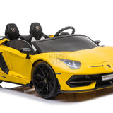 Yellow 24V Lamborghini SVJ Ultimate Drifting Car