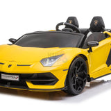 Yellow 24V Lamborghini SVJ Ultimate Drifting Car