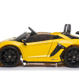 Yellow 24V Lamborghini SVJ Ultimate Drifting Car