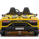 Yellow 24V Lamborghini SVJ Ultimate Drifting Car