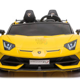 Yellow 24V Lamborghini SVJ Ultimate Drifting Car