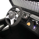 Black Ultimate 2 Seater Mercedes Unimog 24V Kids Ride On Car with Remote Control