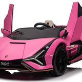 2026 24V Lamborghini Sian 2-Seater Kids Ride On Car DELUXE with Remote Control