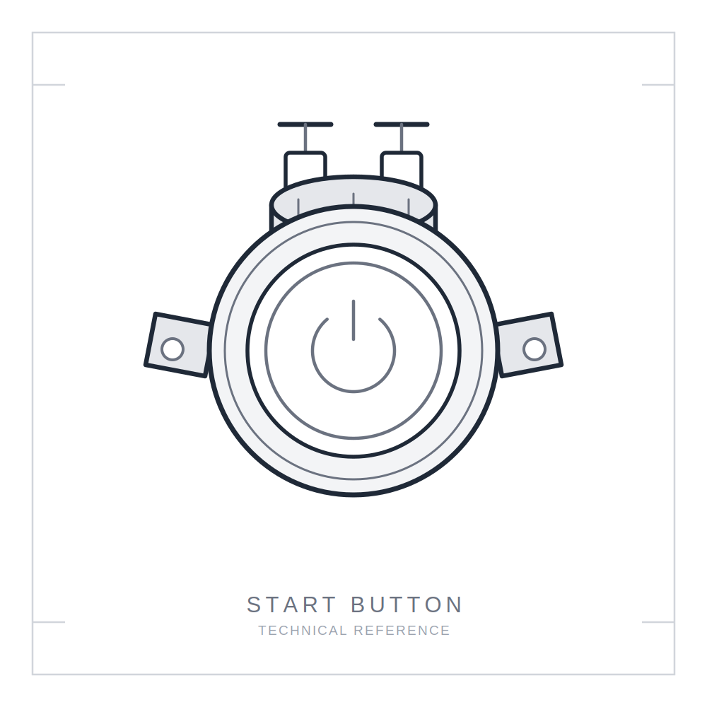 Mercedes Benz 300S - Compatible Start Button