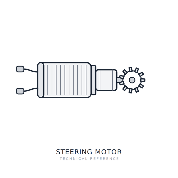 12V CAT Loader - Compatible Steering Motor