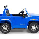 2026 GMC Sierra 2x12V 4X4 2 Seater Kids Ride On Car with Remote Control BLUE