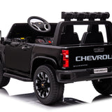 2025 Chevy Silverado 24V 4X4 2 Seater DELUXE Kids Ride On Car with Remote Control
