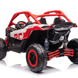2025 2x24V CAN AM MAVERICK 4X4 2 Seater DELUXE Kids Ride On Car with Remote Control