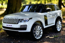 Load image into Gallery viewer, 2025 Range Rover HSE 2 Seater 24V Kids Ride On Car With Remote Control DELUXE MODEL WITH LEATHER SEATS AND RUBBER TIRES