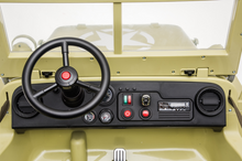 Load image into Gallery viewer, 24V Army Truck 3 Seater DELUXE Kids Ride On Car with Remote Control
