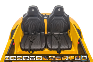 2025 24V Maserati MC20 4X4 2 Seater DELUXE Kids Ride On Car