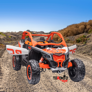 2025 2x24V CAN AM MAVERICK 4X4 2 Seater DELUXE Kids Ride On Car with Remote Control