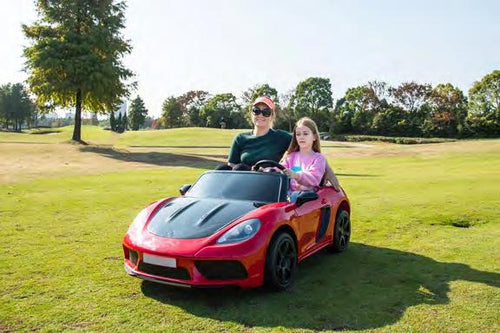 2025 48V XXL Porsche Panamara Style Rocket 2 Seater Big Ride on Car for Kids AND Adults