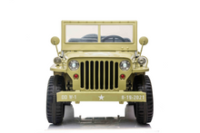 Load image into Gallery viewer, 24V Army Truck 3 Seater DELUXE Kids Ride On Car with Remote Control
