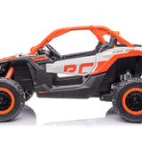 2025 2x24V CAN AM MAVERICK 4X4 2 Seater DELUXE Kids Ride On Car with Remote Control