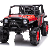 24V Jeep Style RAIDER 2 Seater Kids Ride On Car with Remote Control and Back Wheel