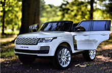 Load image into Gallery viewer, 2025 Range Rover HSE 2 Seater 24V Kids Ride On Car With Remote Control DELUXE MODEL WITH LEATHER SEATS AND RUBBER TIRES
