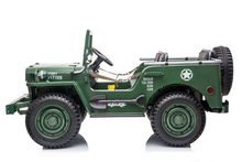Load image into Gallery viewer, 24V Army Truck 3 Seater DELUXE Kids Ride On Car with Remote Control