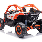 2025 2x24V CAN AM MAVERICK 4X4 2 Seater DELUXE Kids Ride On Car with Remote Control
