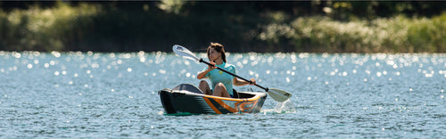 AQUA MARINA INFLATABLE KAYAK TOMAHAWK 1 PERSON AIR-K 375