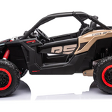 2025 2x24V CAN AM MAVERICK 4X4 2 Seater DELUXE Kids Ride On Car with Remote Control