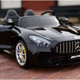 2023 Mercedes Benz AMG GTR 12V 2 Seater Kids Ride On Car With Remote Control DELUXE MODEL WITH LEATHER SEATS AND RUBBER TIRES