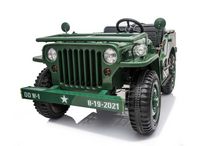 Load image into Gallery viewer, 24V Army Truck 3 Seater DELUXE Kids Ride On Car with Remote Control