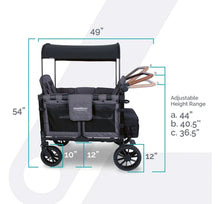 Load image into Gallery viewer, Wonderfold W4 Luxe Quad Stroller Wagon FREE SHIPPING!