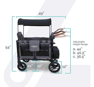 Wonderfold W4 Luxe Quad Stroller Wagon FREE SHIPPING!