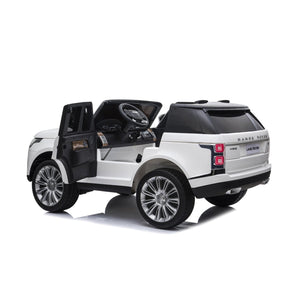 2025 Range Rover HSE 2 Seater 24V Kids Ride On Car With Remote Control DELUXE MODEL WITH LEATHER SEATS AND RUBBER TIRES