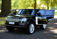 Load image into Gallery viewer, 2025 Range Rover HSE 2 Seater 24V Kids Ride On Car With Remote Control DELUXE MODEL WITH LEATHER SEATS AND RUBBER TIRES