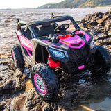 2025 24V Dune Buggy UTV 4X4 2 Seater DELUXE Kids Ride On Car with Remote Control