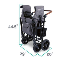 Load image into Gallery viewer, Wonderfold W4 Luxe Quad Stroller Wagon FREE SHIPPING!