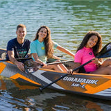 AQUA MARINA INFLATABLE KAYAK TOMAHAWK 3 PERSON AIR-C